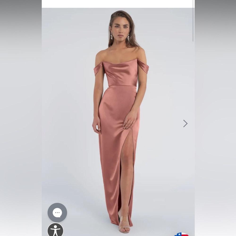 Jenny Yoo Sawyer dress in Wild Rose